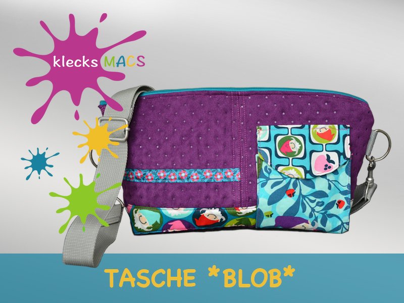 Handtasche *BLOB* von klecksMACS - Nähanleitung