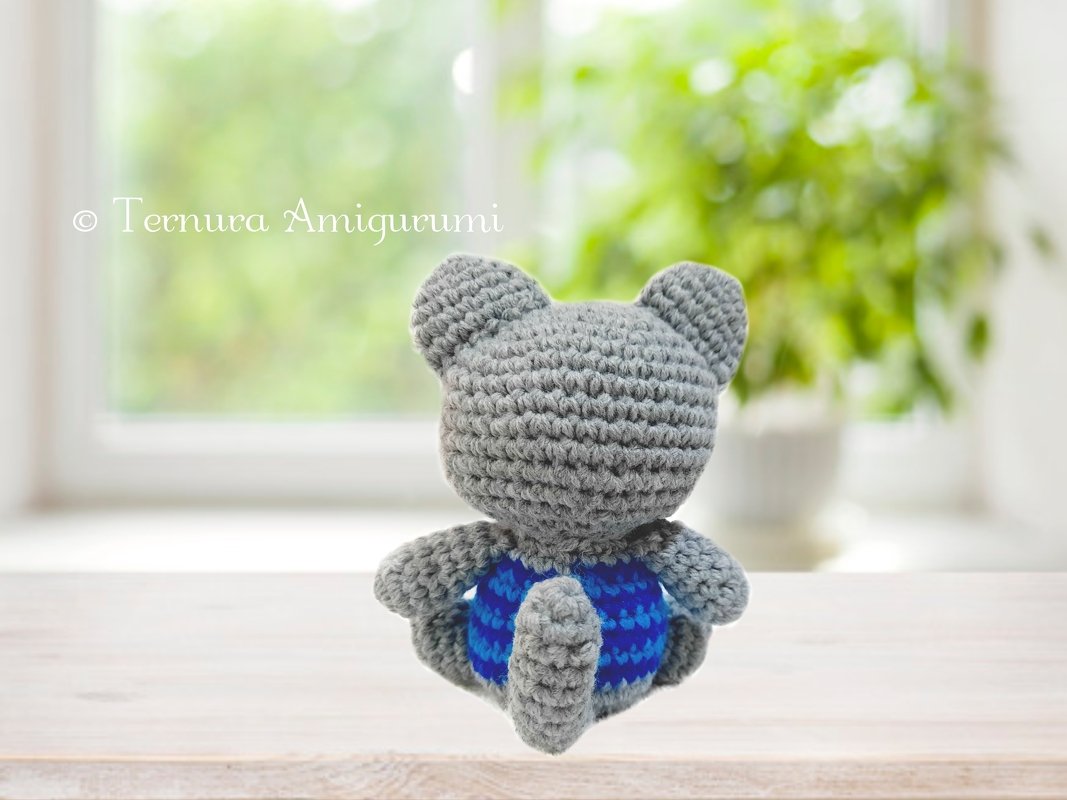 Crochet pattern Myllu kitten PDF Ternura Amigurumi English- Deutsch- Dutch - Image 3
