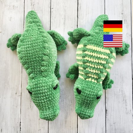 Crochet Pattern Kroco Kalli - without sewing