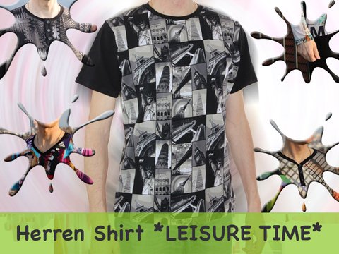 Männer Shirt *LEISURE TIME* von klecksMACS - Nähanleitung