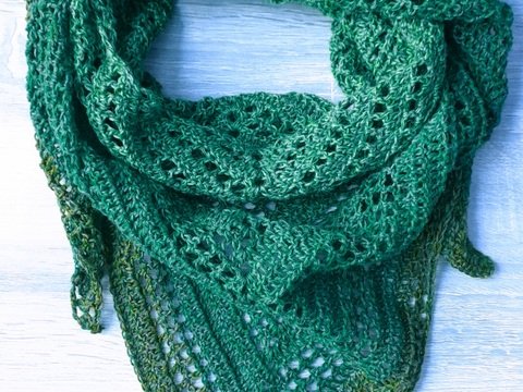 Häkelanleitung Dreieckstuch "Gently"