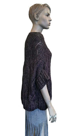 Strickanleitung Oversize Pulli oder Shirt Leila alle Größen