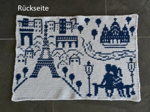 Crochet Pattern Placemat "Paris"