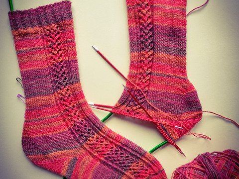Anleitung Socke Lucysocken