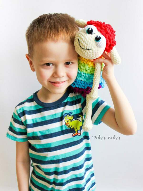 Crochet pattern "Loopy the Sheep" Plush Stuffed amigurumi - Image 8