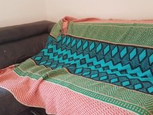 CAL Decke Azteca häkeln