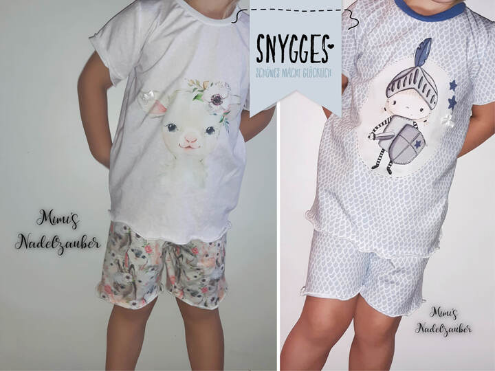 Schlafanzug "Ole" (86 - 122) - Schnittmuster und Anleitung