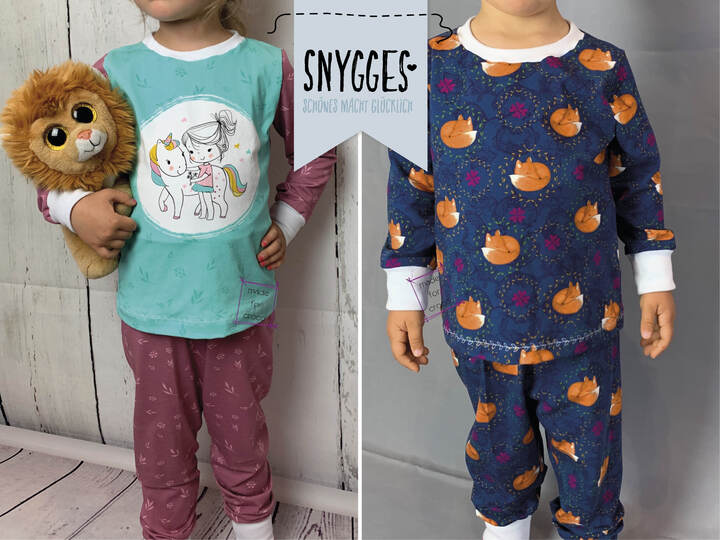 Schlafanzug "Ole" (86 - 122) - Schnittmuster und Anleitung