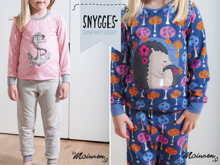Schlafanzug "Ole" (86 - 122) - Schnittmuster und Anleitung