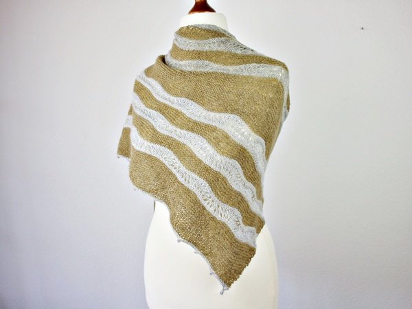 Knitting pattern shawl "Najaden"