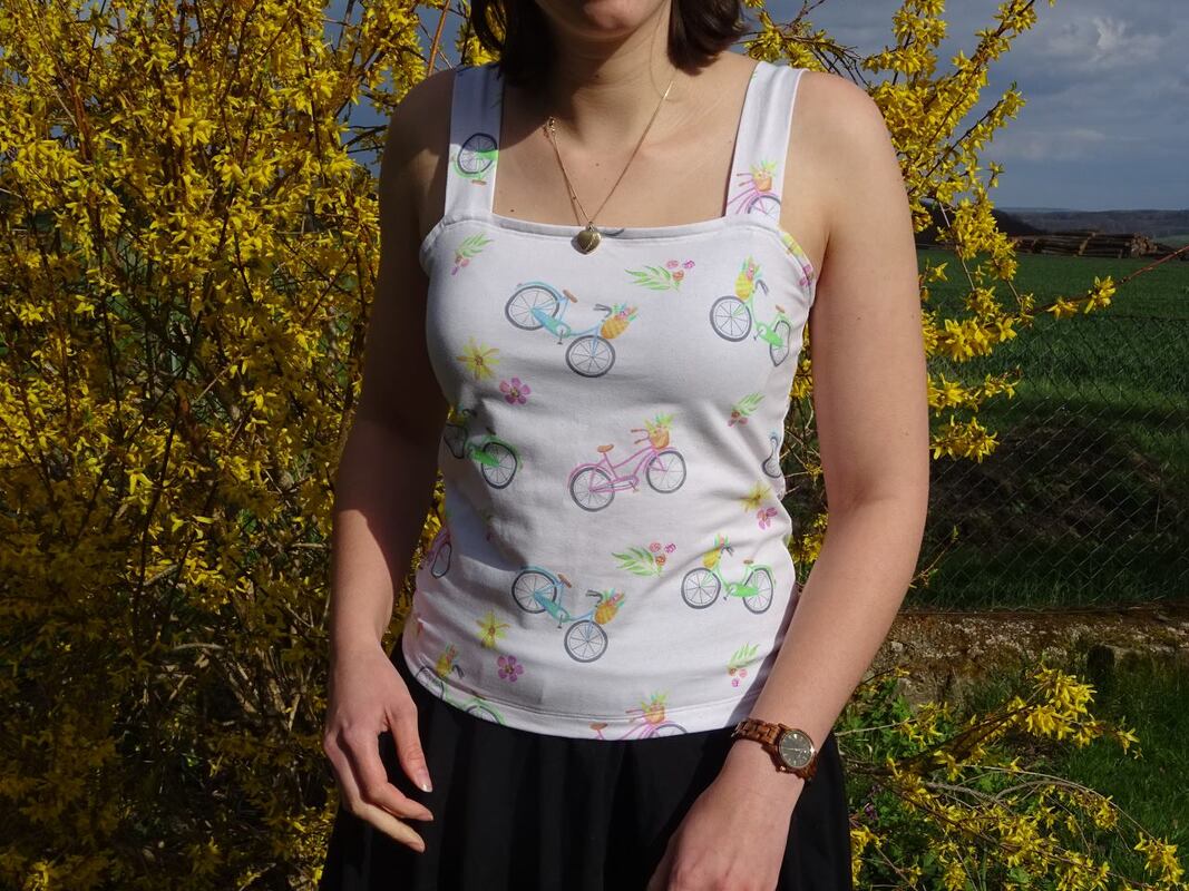 Top Shirt Anni in 2 Längen nähen mit Schnittmuster in Gr. 34 - 52 E-Book - Bild 2