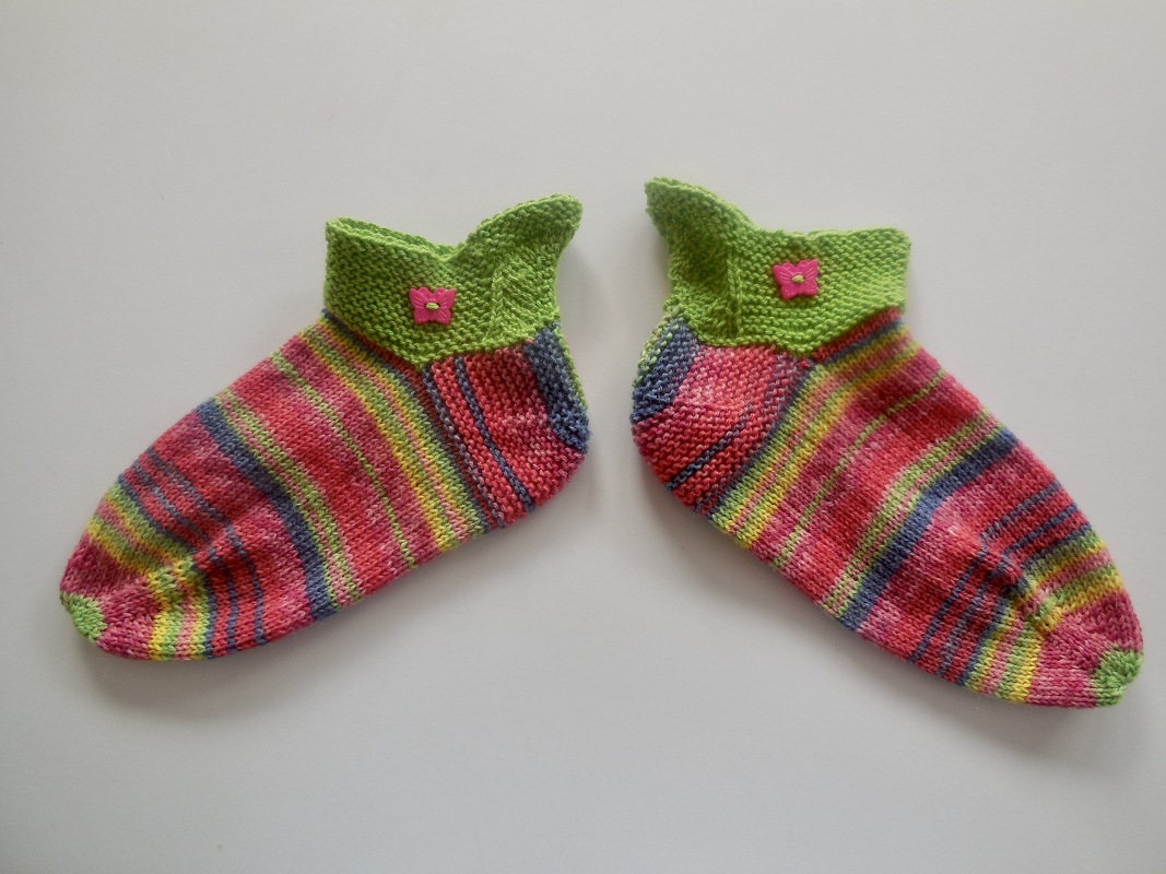 Sneakers mit erhöhtem hinteren Rand - Strickanleitung - Bild 4