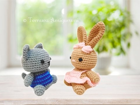 Crochet pattern from Mila and Myllu PDF Ternura Amigurumi