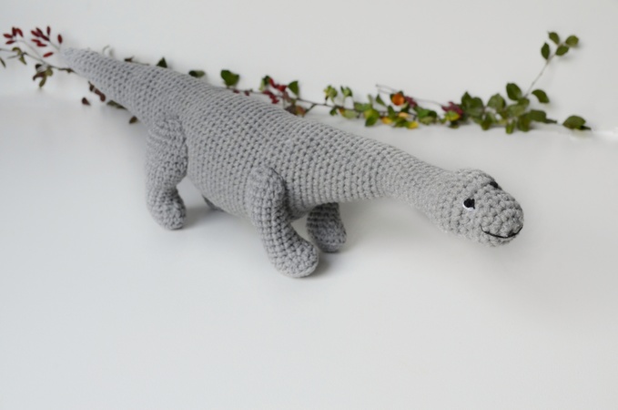 Crochet pattern amigurumi diplodocus