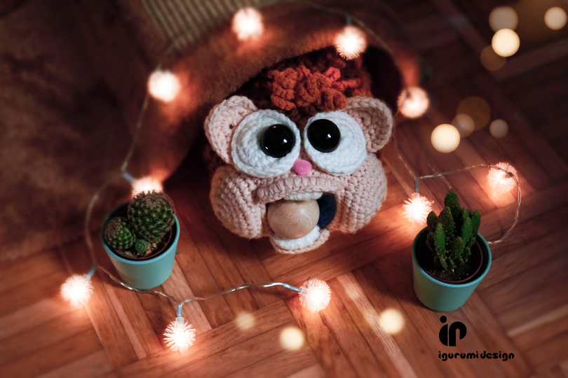 Häkelanleitung Hamster "George"