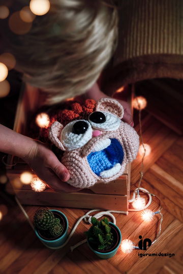 Häkelanleitung Hamster "George"