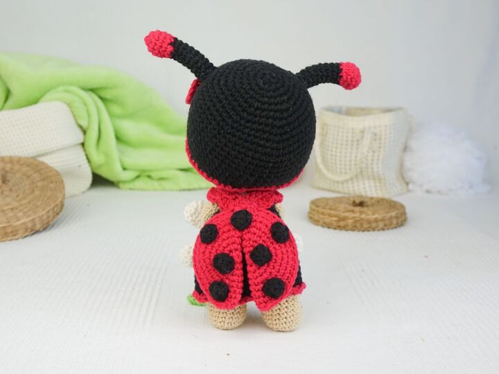 Marienkäfer Mary aus der Little Friends Kollektion - PDF Anleitung