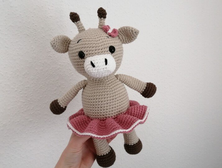 Häkelanleitung Giraffe,Amigurumi Giraffe häkeln,Giraffe häkeln, Tier häkeln