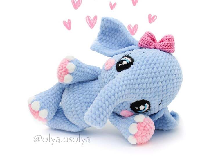 Häkelanleitung Elefant Sima