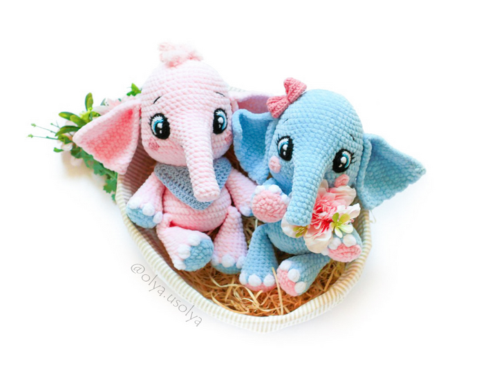 Häkelanleitung Elefant Sima