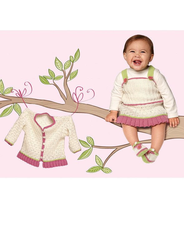 Strickanleitung: Baby-Jacke Sina