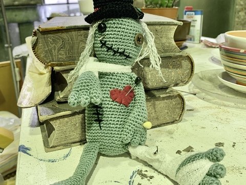 Häkelanleitung "Mister Voodoo" von Otti.Berlin