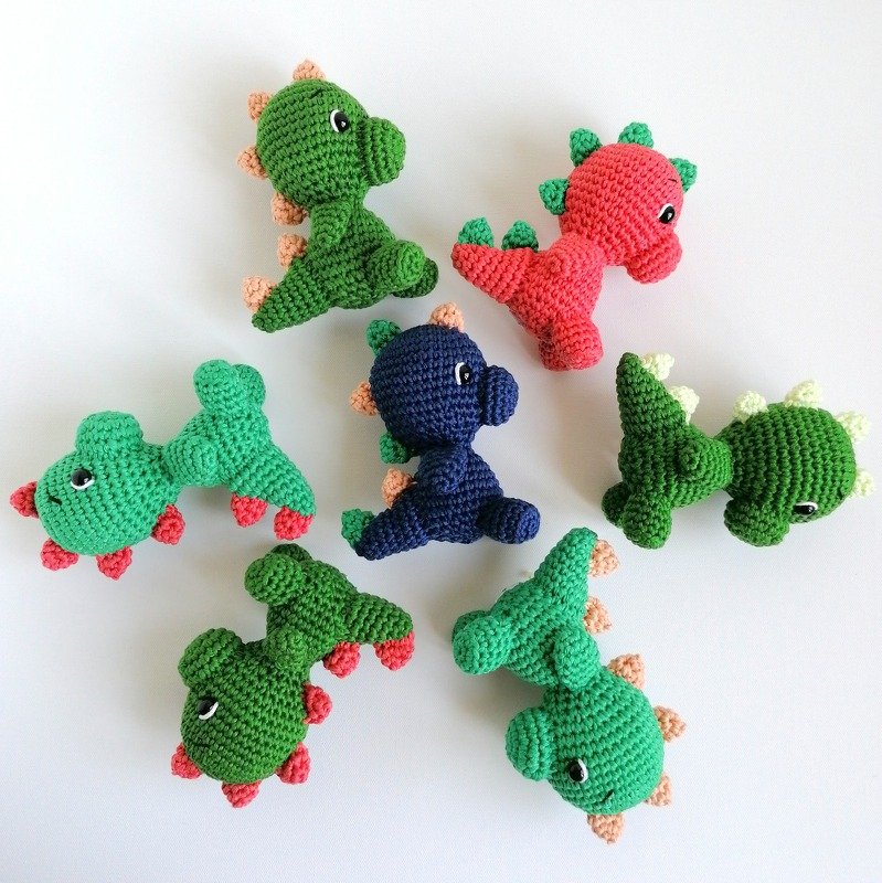 Pattern Amigurumi Lino the dino - Image 6