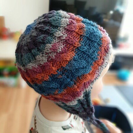 Knitting Pattern Bonnet Bjoernebaer