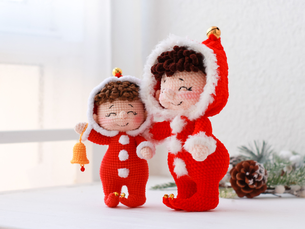 Christmas Elf Crochet Pattern Amigurumi