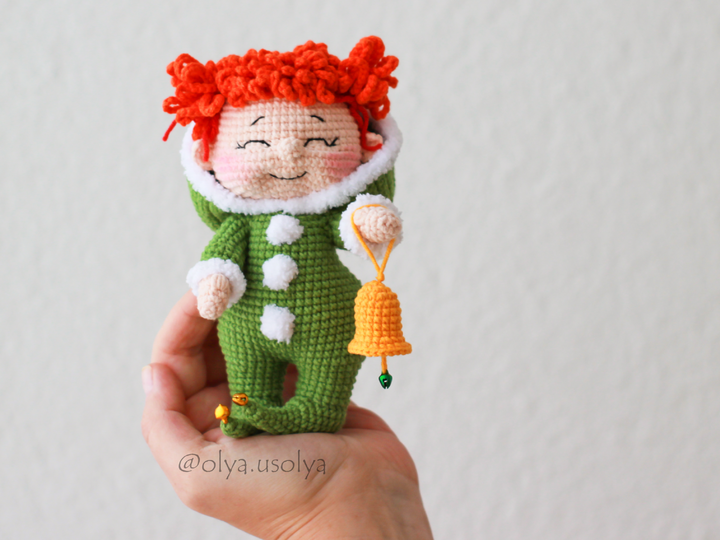 Christmas Elf Crochet Pattern Amigurumi Pixie