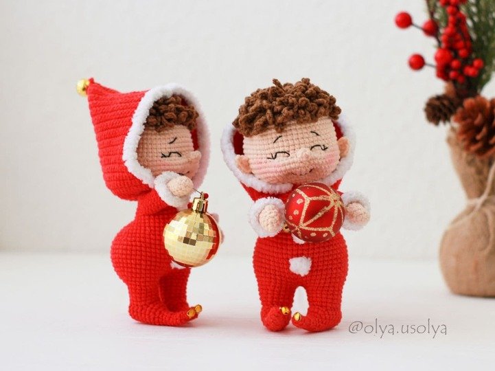 Christmas Elf Crochet Pattern Amigurumi Pixie