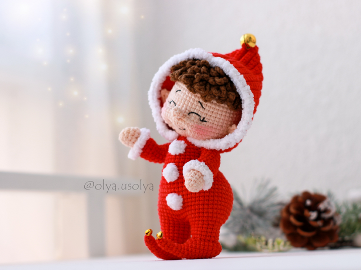 Christmas Elf Crochet Pattern Amigurumi Pixie