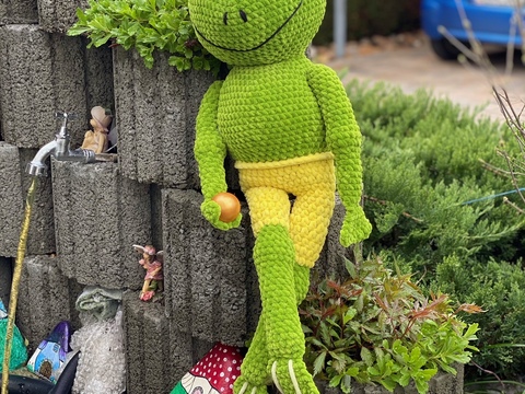 Froschkönig Fred Häkelanleitung