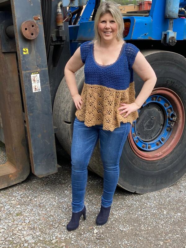 Häkelanleitung Tunika/Kleid  La Belle - Bild 2