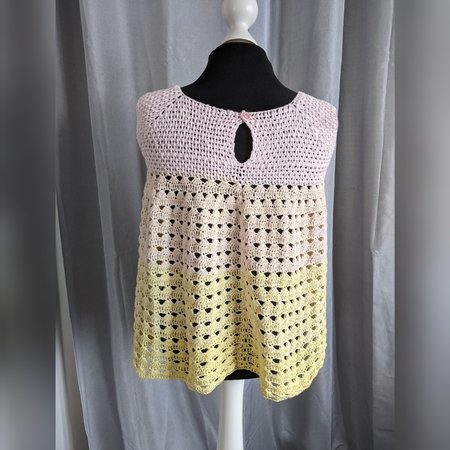 Little Peppermint Rose - Shirt/Tunika/Kleid häkeln für Kinder Gr.110-158