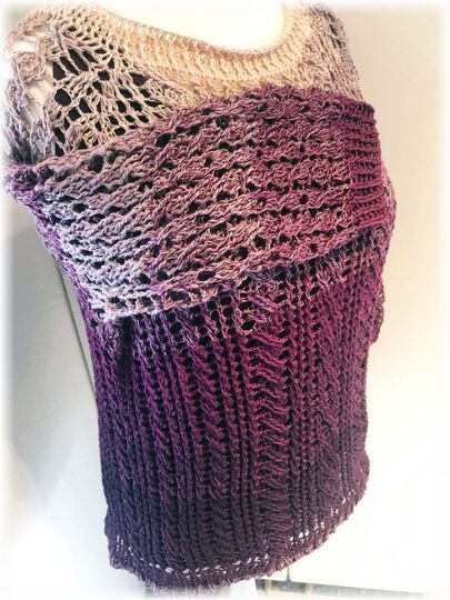 Häkelanleitung RVO Zopf Pullover Freya