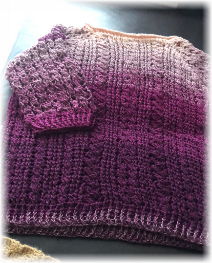 Häkelanleitung RVO Zopf Pullover Freya