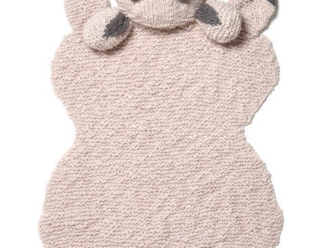 Strickanleitung: Baby-Teppich Fussel