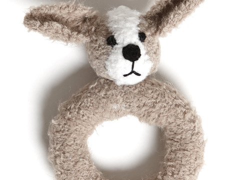 Strickanleitung: Baby-Kuscheltier Hoppler