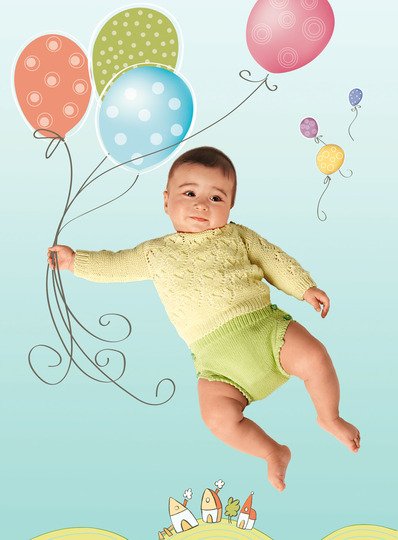 Strickanleitung: Baby-Pullover Yael