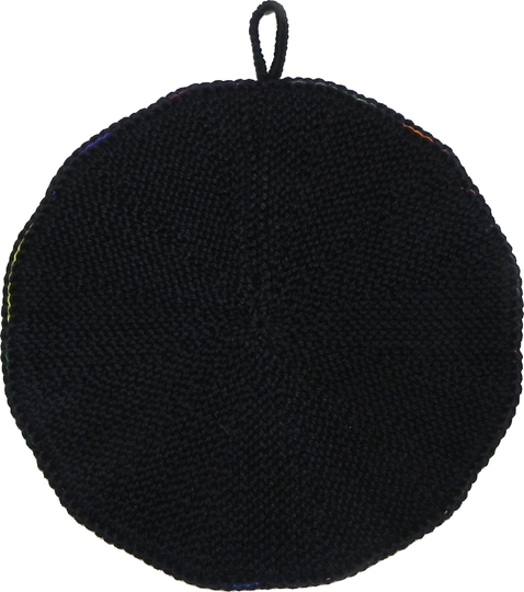 Topflappen Malkasten (Ideal für Restwolle), Anleitung zum Selberstricken