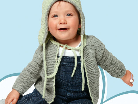 Strickanleitung: Baby-Accessoires Philmon