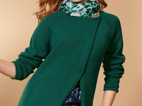 Strickanleitung: Damen-Jacke Ilduara