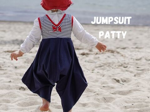 Jumpsuit Patty Gr. 92-140 Schnittmuster
