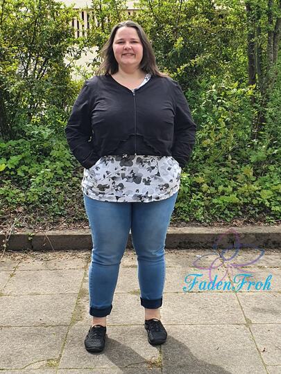 Anleitung Curvy Azalee Ballonkleid mit großen Taschen von 46 - 56