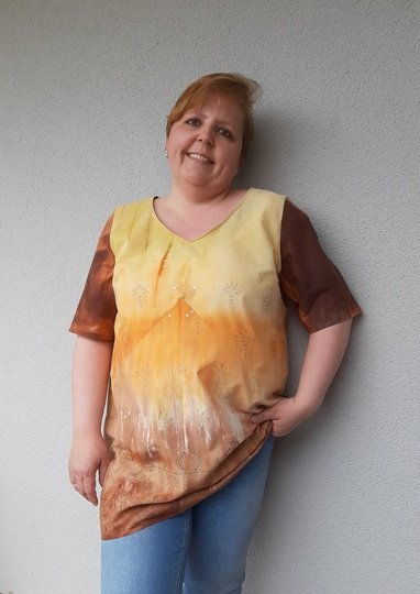 Anleitung Curvy Azalee Ballonkleid mit großen Taschen von 46 - 56