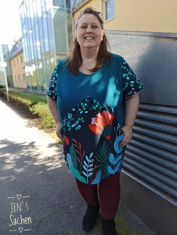 Anleitung Curvy Azalee Ballonkleid mit großen Taschen von 46 - 56 - Bild 11