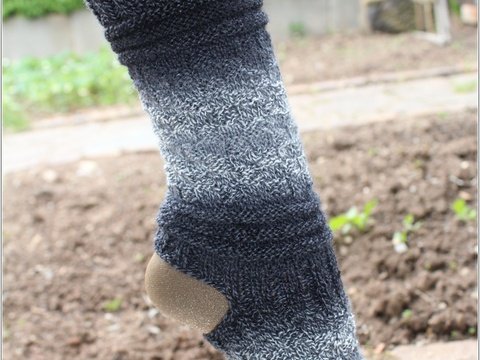 Yogasocke/Tanzsocke - Shades of grey