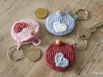 Small Round Bag – Keychain, Gift Bag, Bag Charm
