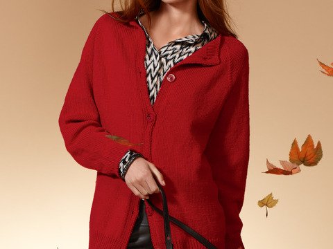 Strickanleitung: Damen-Jacke Mencia